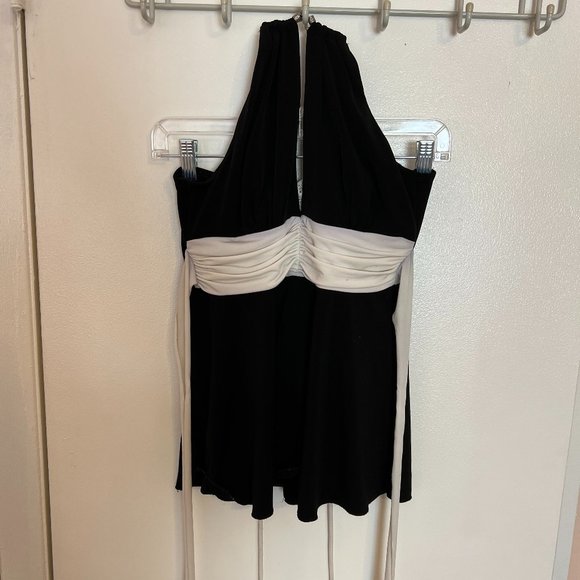 Black halter top - Picture 1 of 8